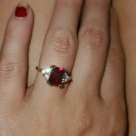 Garnet ring - Picture 8 of 8